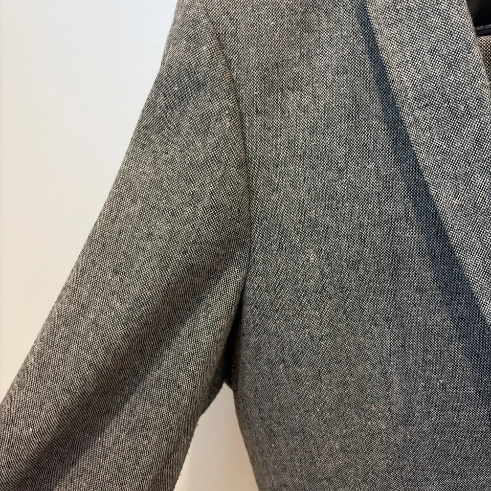 40R Ferrecci Men's Cognac Tweed Suit w/ Pants & Vest Slim Fit  Prom, Wedding  - Image 2 of 4