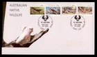 DR WHO 1993 AUSTRALIA FDC WILDLIFE COMBO $1.20 R66842