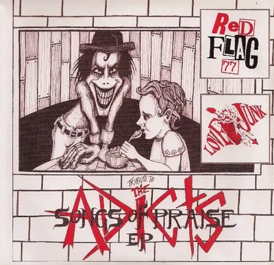 Red Flag 77 / Lovejunk Tribute To The Adicts Songs Of Praise EP NEAR MINT