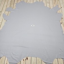 Grey Leather 54.3 Sqft Whole Cow Hide High Quality Puget Light Gray L35