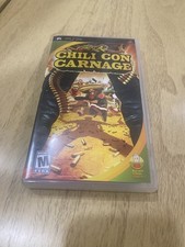 Chili Con Carnage Sony PSP video game CIB Very good condition