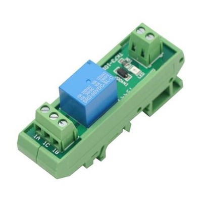 1 Channels Relay Module DIN Rail Mount SRD-05VDC-SL-C SRD-12VDC-SL 5 Volts (DC)