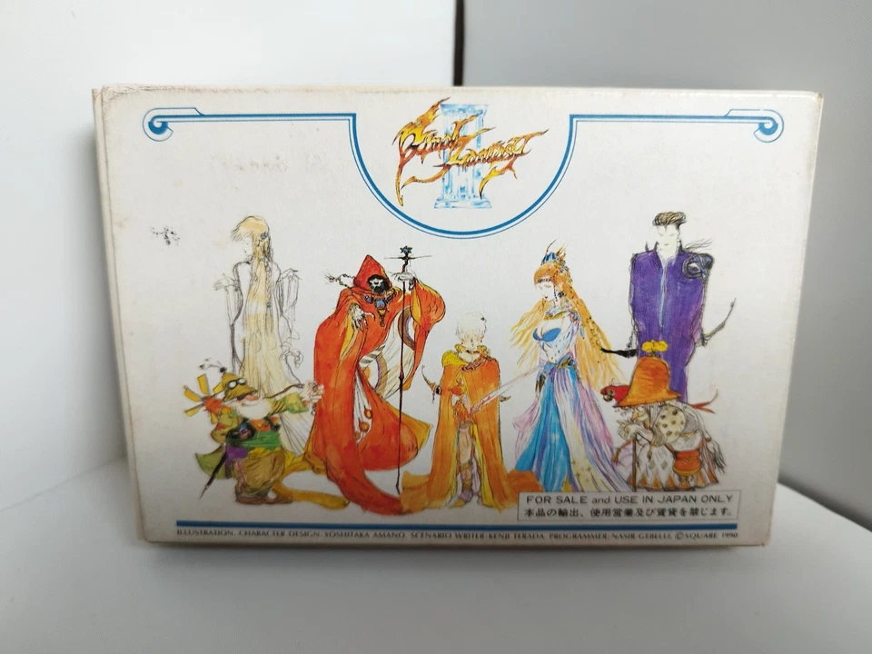 Final Fantasy 3 FF3 w/Box and Manual Famicom FC SQUARE JAPAN ver. - Image 3 of 4