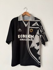 AEK Athens Away 1995/96 Very Rare Kappa Football Shirt XL