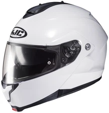 2104-141 HJC Modular Helmet 0000338332 C91 WHITE XSMALL