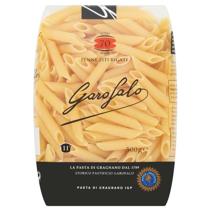 Garofalo Penne Ziti Rigate Pasta 500g - Pack of 3