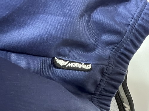 Morvelo Fahrradweste Le Loop Full Zip | Herren | Blau/Weiß/Gelb | Medium | - Bild 4 von 10