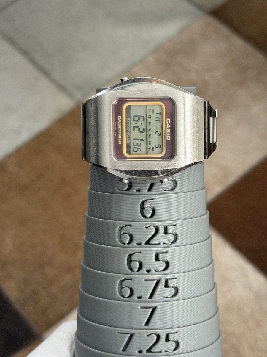 Rare Vintage Casio Casiotron TRN-02 Men's Digital Sports Watch JDM
