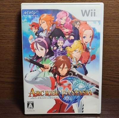Arc Rise Fantasia Nintendo Wii Gebraucht Getestet Japanisch Version mit Hülle