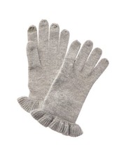 Sofiacashmere Touchscreen Cashmere Gloves Women's Grey