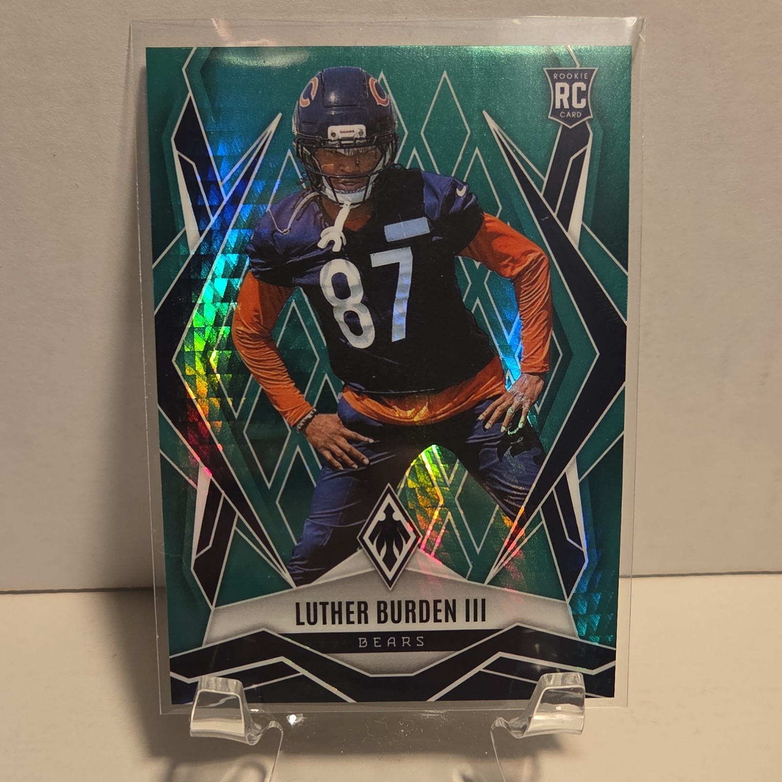 2025 Panini Phoenix Luther Burden III #196 Green Hyper /149