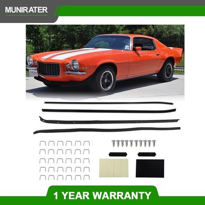 Window Sweeps Felts Kit Set of 4 Fit For Chevy Camaro Pontiac Firebird 1970-1981