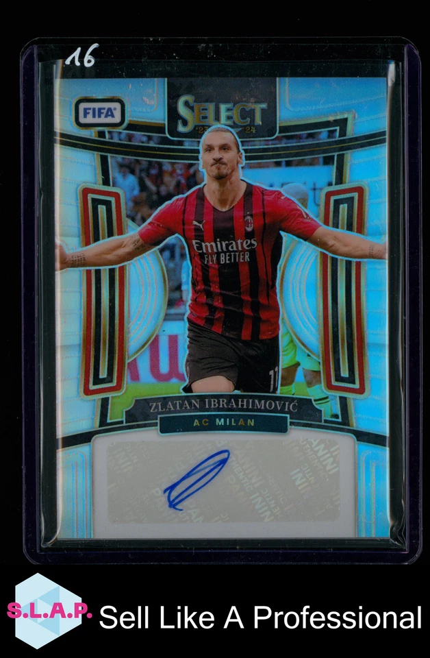 ZLATAN IBRAHIMOVIC AC MILAN AUTO PANINI 2023-24 SELECT FIFA