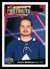2020-21 Upper Deck UD Portraits #P28 Auston Matthews