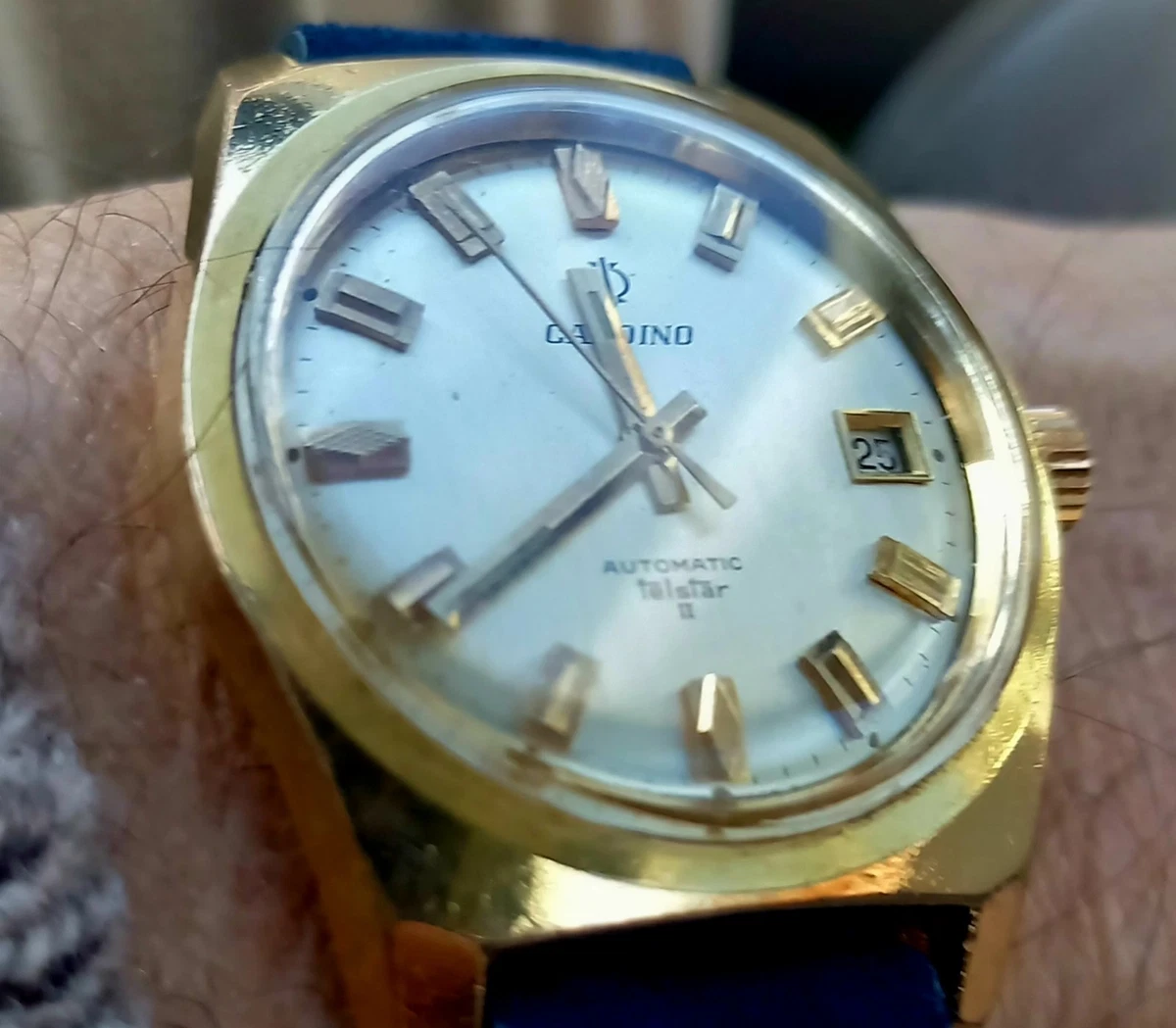 Cassa Orologio In Acciaio ETA 2783 Con Vetro Posteriore E Corona - Made In Swiss