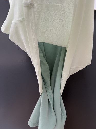 Athleta Girl Camisole Top Girls Size XL/14 Doubles Tank Green Sleeveless Shirt - Picture 4 of 5