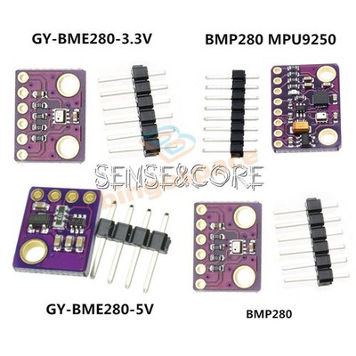 10DOF I2C/SPI BME280 BMP280 GY-91 MPU9250 Kompass Barom for Arduino Raspberry Pi