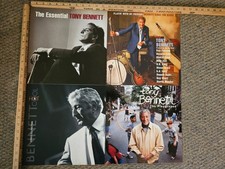 Tony Bennett Promotional Poster Flats 12 X 12   Rare 
