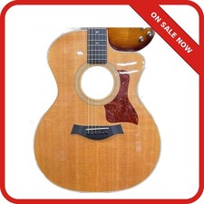 Taylor 214ce Koa Acoustic-Electric Guitar Japan Used No Damage