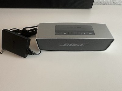 Bose SoundLink Mini Bluetooth, Silber inkl. Ladekabel Guter Zustand