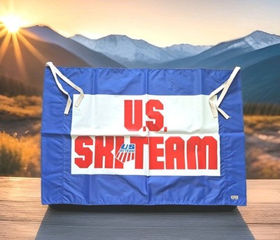 US Ski Team   Authentic Race Used Gate Flag  Large 29x20   Lake Placid