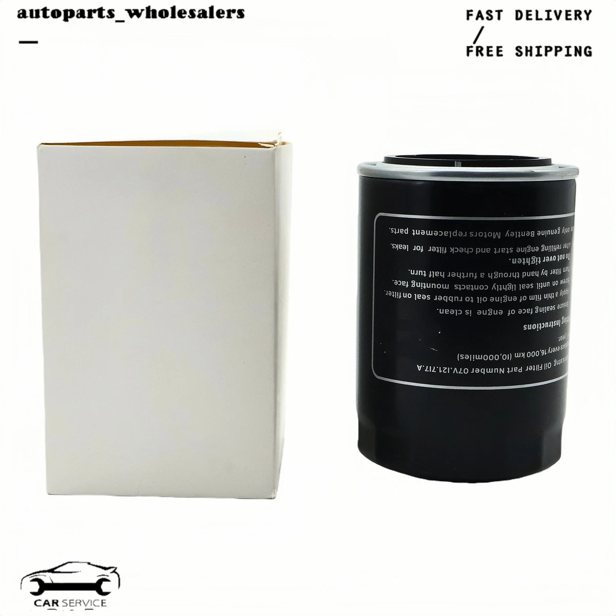 Genuine Bentley Oil Filter For Mulsanne & Arnage | OEM Part #07V121717A | Factory Original