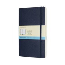 Moleskine Sapphire Blue Large Dotted Notebook Soft by Moleski... - 8055002854764
