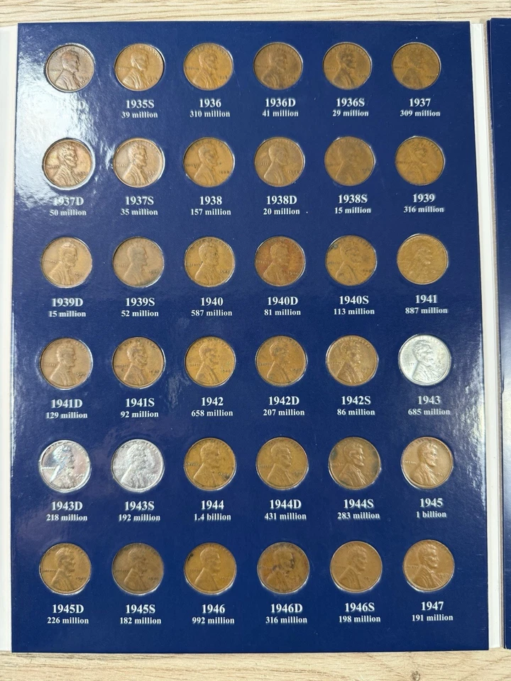 ** 1909-2025 LINCOLN CENT SET- 295 COINS- BU COINS/ SEMI KEYS- PRICED TO SELL ** - Image 3 of 4