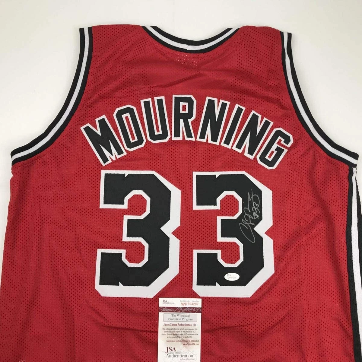 Alonzo Mourning NBA Original Autographed Jerseys for sale | eBay