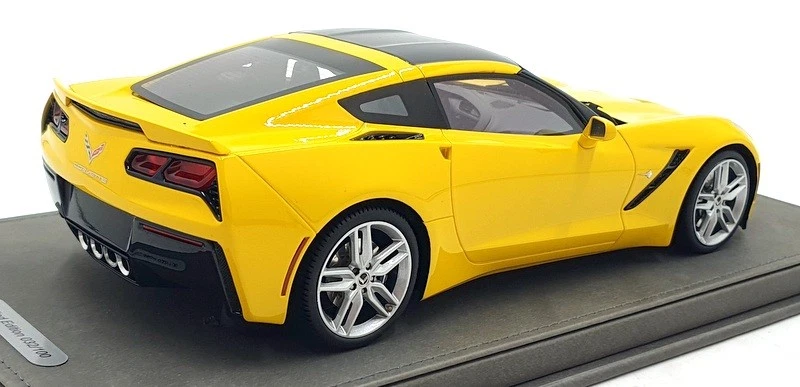 Resina escala 1/18 BBR P1864BCH - Chevrolet Corvette Stingray - amarillo Foto 2 de 4