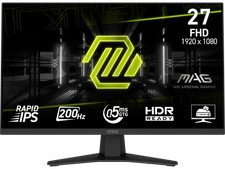 MSI Gaming Monitor 1080p 200Hz 50ms Adaptive-Sync  MAG 274F