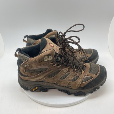 Merrell Mid Moab 3 Boots Mens 10 Brown J035839 Hiking Waterproof Shoes