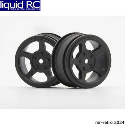 HPI 160336 Vintage Ta2 26mm Black 0mm Offset 2 pieces