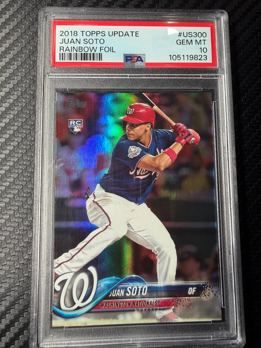 Juan Soto 10 Graded Baseball Sports Trading Cards & Accessories
