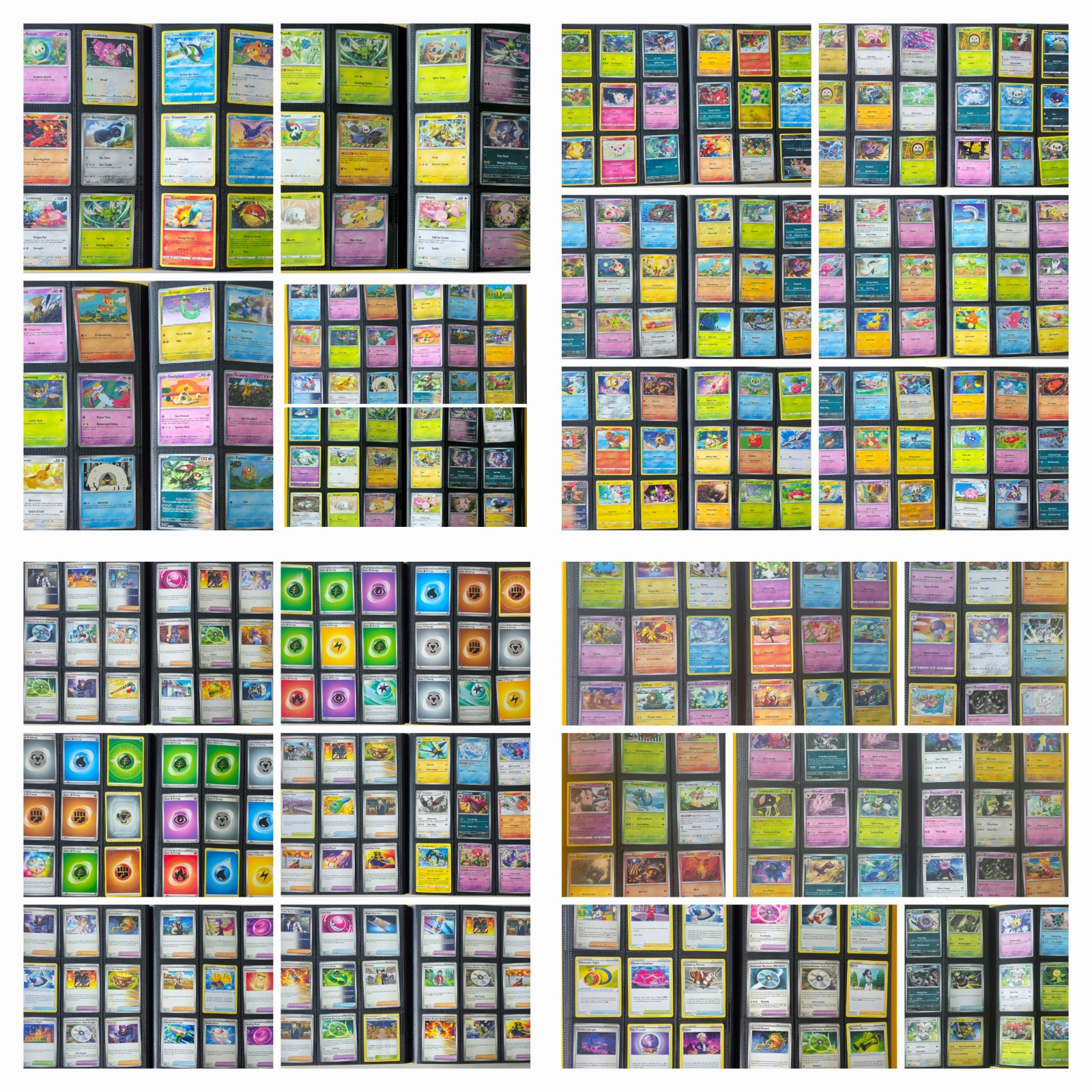 Collection Of 360 Pokémon Cards In New Album