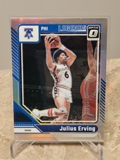 2024-25 Panini Donruss Optic - Legends Julius Erving #232 Holo Prizm