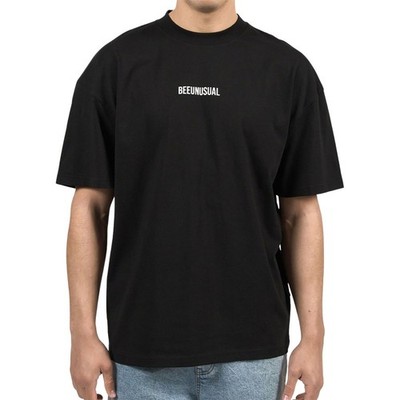BEE UNUSUAL GETTING SHIT DONE OVERSIZED T-SHIRT BLACK