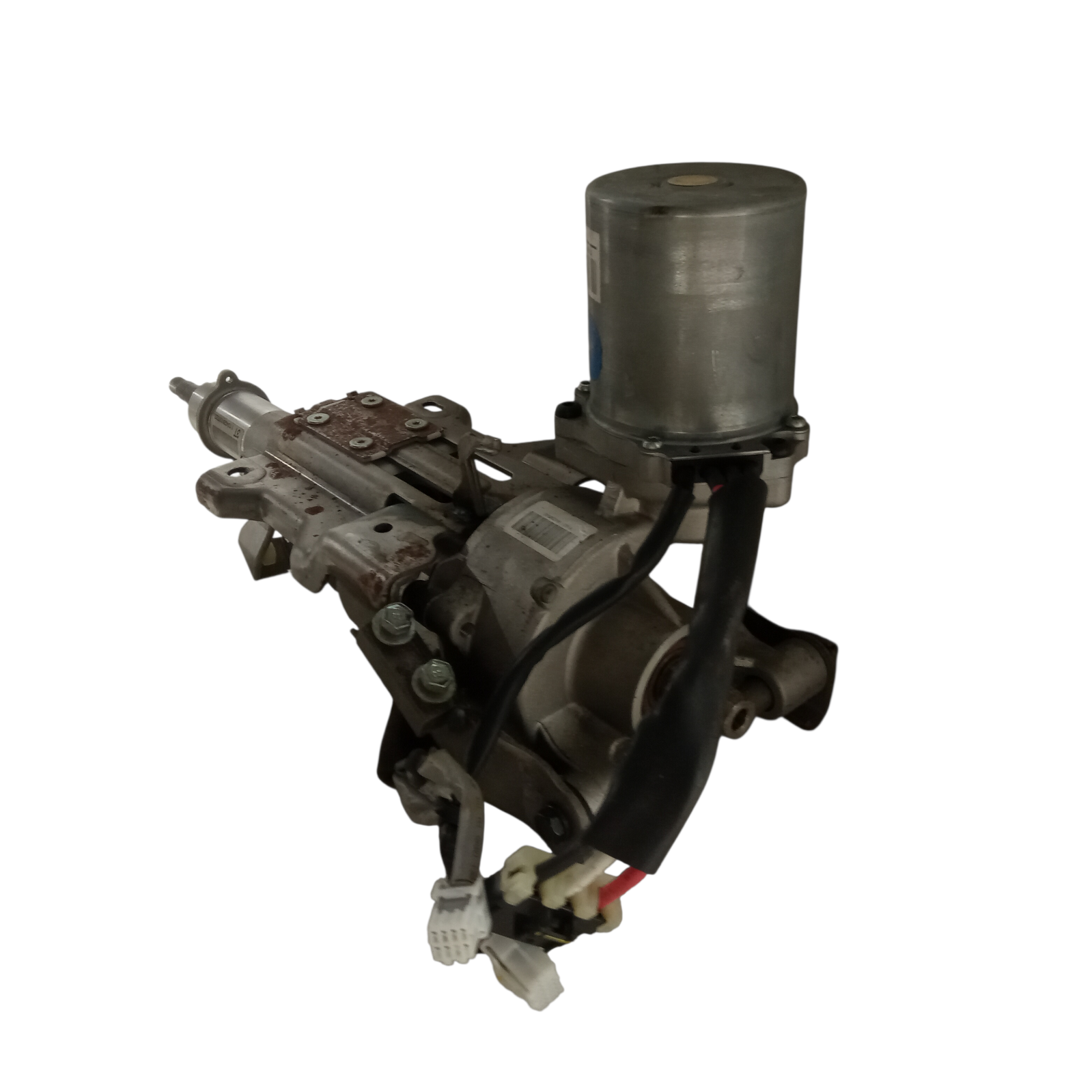 2011 Kia Optima Hybrid Driver Front Steering Column Assembly Silver OEM 11711