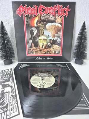 Final Conflict - Ashes To Ashes / 1987 US PRESS (EfA 7223) + Booklet  VG+/VG+
