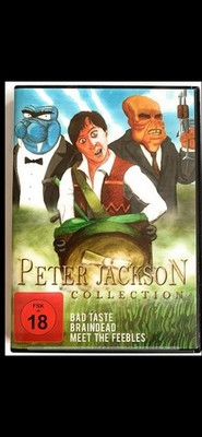 10 X Peter Jackson Box 3 Filme Dead Alive Meet Feebles Bad Taste Rar FsSK18 FP
