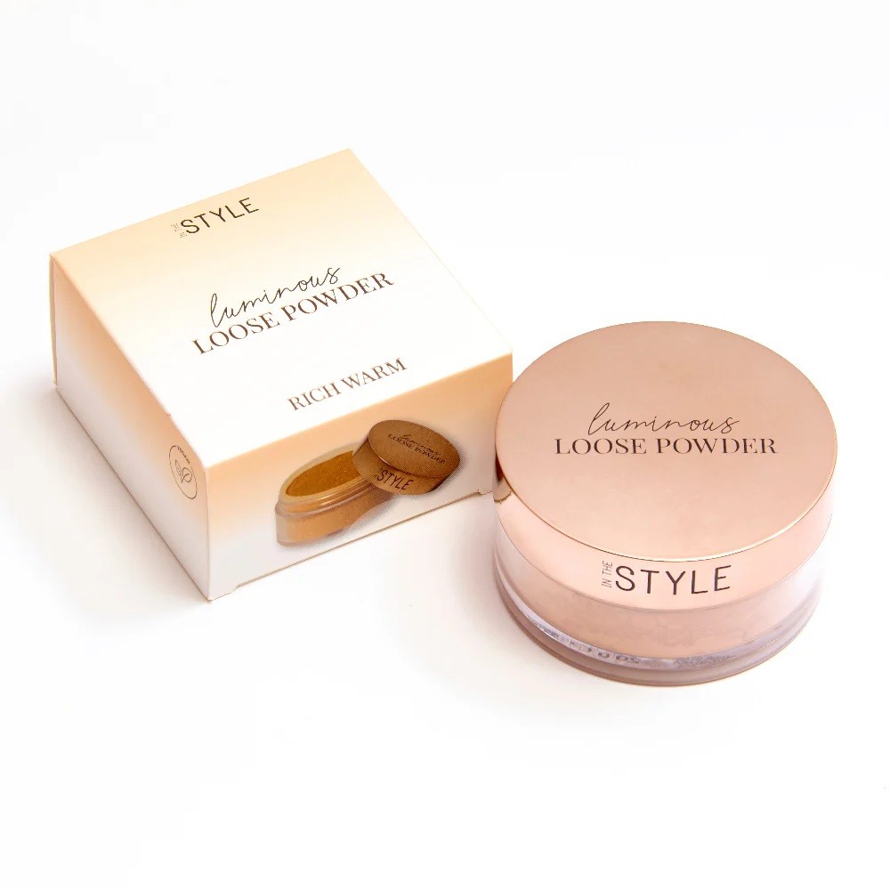 In The Style Luminous Loose Powder Makeup Rich Warm 20g