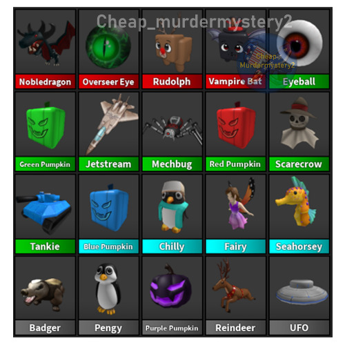 Roblox Murder Mystery 2 MM2 Super Rare Godly Knives and Guns *FAST  DELIVERY*