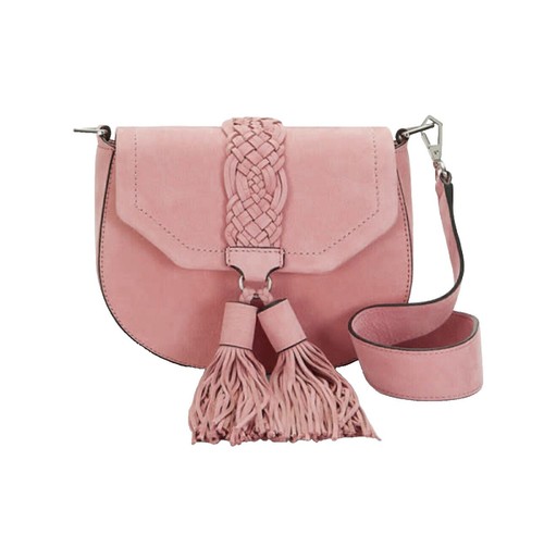 REBECCA MINKOFF MADISON SMALL BACKPACK PETAL PINK LEATHER  display picture 3