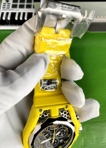 Invicta Racing Herren Chronograph Schweizer Quarz Uhr 47206 Bold Stahl Gelb WR100 - Bild 11 von 16