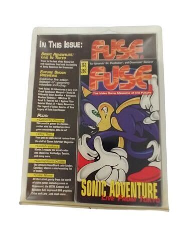 RARE vintage Sonic The Hedgehog 3 Game Player Magazine Poster 1994 EXC