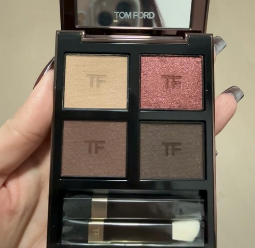 Tom Ford Eye Color Quad Creme Palette 46 Ember Bronze 0.18 Ounce - New In Box - Picture 3 of 4