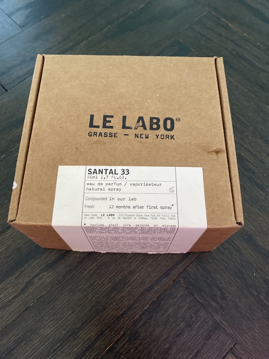 Le Labo Santal 33 Box Only Original | eBay