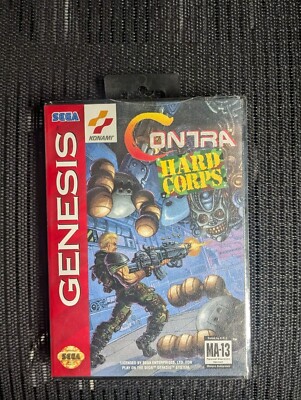 Contra Hard Corps (Sega Genesis, 1994) - Original Clamshell Release- New/Sealed