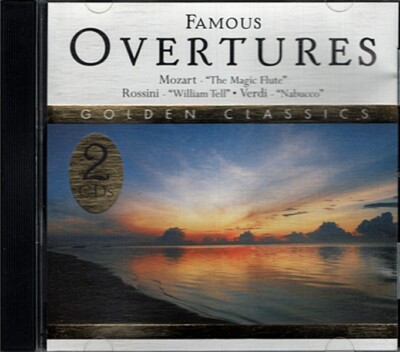 Famous Overtures ~ Various Artists ~ Classical ~ 2 CDs ~ Used VG