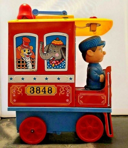 Trade Mark Modern Toys - Kiddy Trolley - Battery operated Tin Toy - Picture 3 of 8